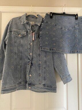 Avec Les Filles two piece set